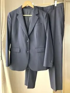 ユニクロ　感動ジャケット・パンツ セットアップ　レディース Lサイズ/ネイビー