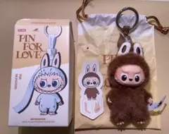 PIN FOR LOVE THE MONSTERS ぬいぐるみ イニシャル【L】