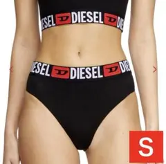 ハイウエスト Sサイズ　DIESEL ブラック ビキニショーツ 1枚 新品未使用のサムネイル