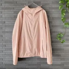 【UNIQLO】ユニクロ ライトポケッタブルパーカー （M）レディース ピンク系