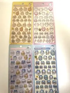 新品　正規品　ちいかわ　ボンボンドロップシール　第1弾　全4種セットコンプリート