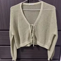 C.O.L.Z.A メッシュ編み カーディガン Mサイズ