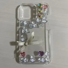 カラフルハートとクマのiPhoneケース