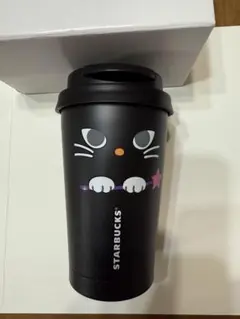 スタバ☆新品☆ハロウィン2025ステンレスTOGOボトルキャット473ml☆黒 