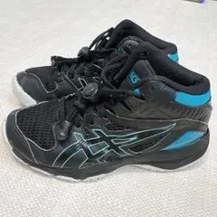 アシックス バッシュ 20cm 黒