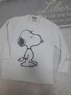 ジェラピケ　PEANUTS　ふわふわ長袖