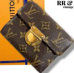 ルイヴィトン✨　コアラ　三つ折り財布　モノグラム　コンパクト　金具