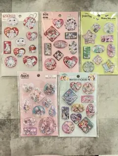 ウォーターシール　ベイマックス他４点　セリア