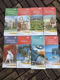 【現地入手】AAA ロードマップ 海外地図 まとめ売り ヴィンテージ