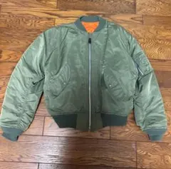 90s00s⭐︎韓国製⭐︎Alpha MA-1 オリーブグリーン