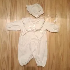 セレモニードレス 50-70cm 帽子付き