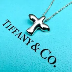 【極美品】TIFFANY ネックレス バード クロス シルバー エルサペレッティ