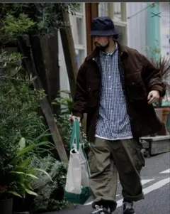 TNF パープルレーベル コーデュロイ プリマロフトジャケット S