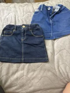ZARA Kids デニムスカート 2枚セット 140cm