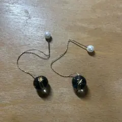 パールと星のロング/アメリカンピアス