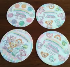 【ダッフィー】コースター 20周年　4枚セット　ディズニー