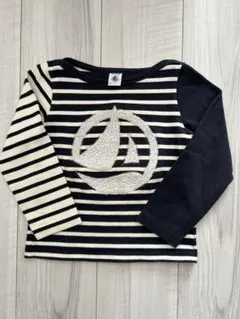 値下げました！PETIT BATEAU ストライプ 長袖カットソー 110cm