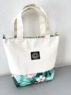 【SALE☆990円】　#10-9a-1 トートバッグ ふたファスナー付き