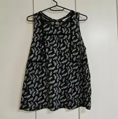 Old Navy⭐ノースリーブ チュニック リーフ柄⭐Sサイズのサムネイル