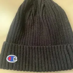Champion ブラック ニット帽