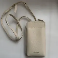BAYFLOW スマホショルダーバッグ アイボリー