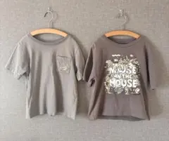 Disney Tシャツ ＆GU Tシャツ　120センチ　2点セット