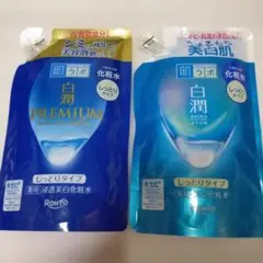 肌ラボ白潤・白潤プレミアムセット 170ml詰替え用2個セット+おまけ