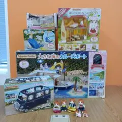 シルバニアファミリー 大きな海のクルーズボート 他 　ばら売り不可