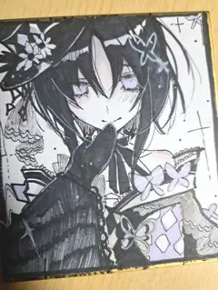 魔法少女ノ魔女裁判 まのさば 宝生マーゴ 手描きイラスト