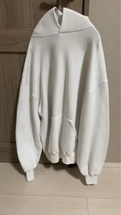 90s USA製 ラッセルアスレティック 無地 パーカー ホワイト XL