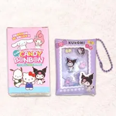 【韓国正規品】サンリオ ステッカー & ポーチ キーホルダー クロミ