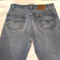 80's（米国製）Levi's501xxストレートデニムダメージ加工W35L33