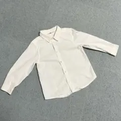 H&M 白シャツ 長袖 110㎝