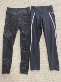 レディースadidas UNIQLOトレーニング レギンス Sジム ランニング