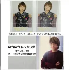 八乙女光 H+ ステッカー ＆Duet カードピンナップ 個人 切り抜き セット