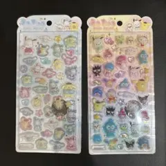 正規品うるちゅるポップシール2枚サンリオキャラクターズ はぴだんぶいポチャッコ