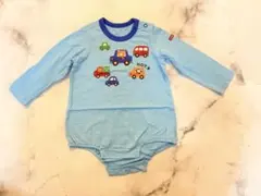 ホットビスケッツ　ロンパース 80