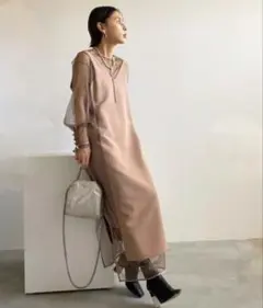 AMERI VINTAGE AIRY SLEEVE TIGHT DRESS S - メルカリ