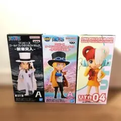 ワンピース ワールドコレクタブルフィギア　 3体セット