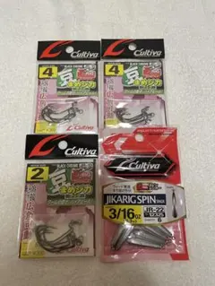180164 バス・根魚用 フック等小物大量セット - メルカリ