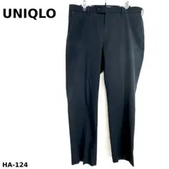 ユニクロ 感動パンツ メンズ ネイビー紺 ウエスト88 スラックス UNIQLO