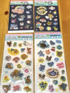 【正規品】エンジェルブルー デイジーラバーズ デニム ジェルシール 4枚