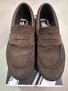 VANS ブラウン スエード ローファー