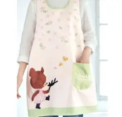 新品★学研★すてきな先生★くまのがっこうプティフルールおさんぽエプロン