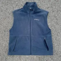 【たろさん専用】Columbia フリースベスト 刺繍 LL