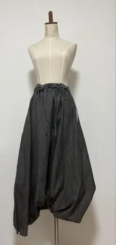 編み上げコルセットジョッパーズ風フェルト生地ハーフパンツ✨美品／アンダーカバー 編み上げコルセットジョッパーズ風フェルト生地ハーフパンツ✨美品