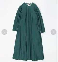 BACCA ベロア ロングワンピース