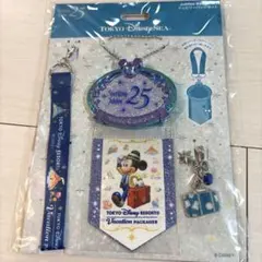 ディズニーシー 25周年 ジュビリーバッジ セット バケーション