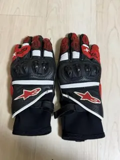 Alpinestars バイク用グローブ 赤黒のサムネイル