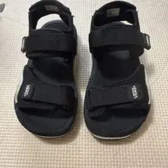 VANS キッズ サンダル ブラック19cm